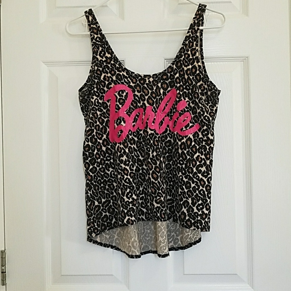 Barbie leopard tank